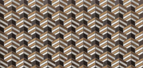 Abstract geometric pattern with lines seamless background brown black and texture.