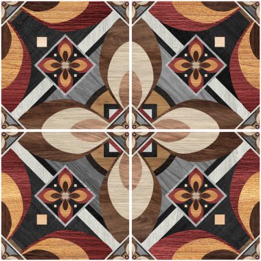 Doğal arkaplan olarak ahşap kullanımının renksiz desen çizimi.