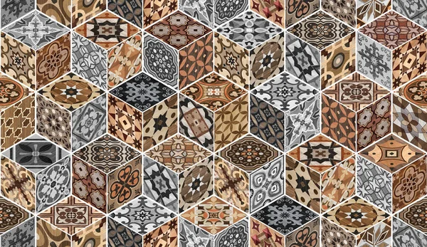 Küpsüz desenli soyut geometrik çizgili klasik gelenek. Kusursuz bir ahşap dokusu Renkli arkaplan.