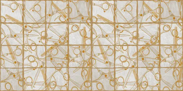  Saç kesimi ve siyah zemin yapmak için kusursuz makas kuaför aracı.