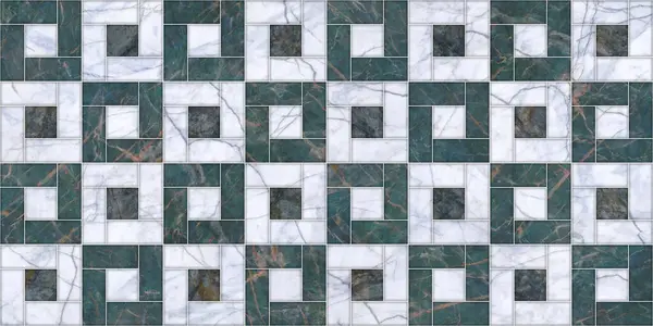 Kusursuz dama masası mermer desenli, özel karışık dizayn desenli sıralı taş desenli döşeme..