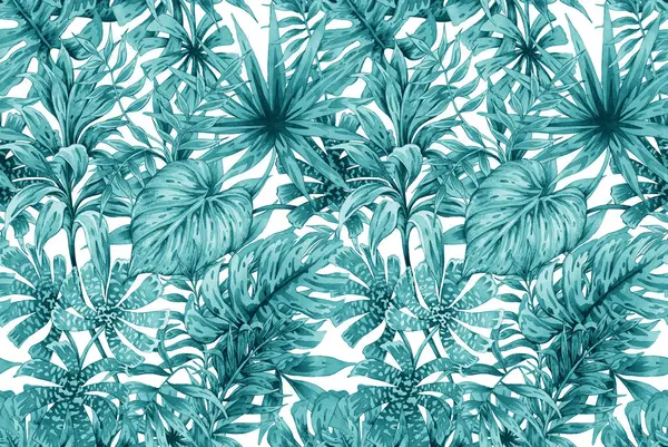 Kusursuz yaprak vintage desen tasarımı suluboya serbest el.