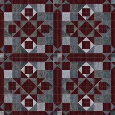 Kusursuz geometrik desenli renkli tasarım ahşap karışık doku, dekorasyon için duvar kiremitleri.