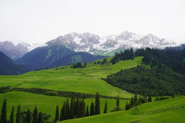Xi 'an Çin' deki antik Çin binası.
