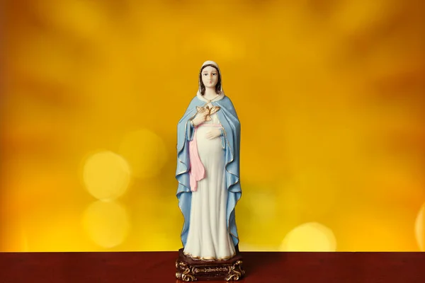 Estatua Imagen Nuestra Mujer Embarazada Nossa Senhora Gravida Nossa Senhora —  Fotos de Stock