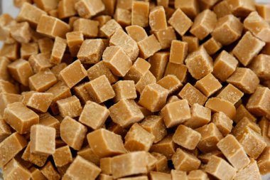 Lezzetli parti şekeri, kutlama şekeri, süt kreması