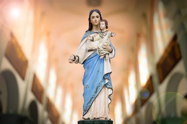 stock image Statue of the image of Our Lady of Head, 