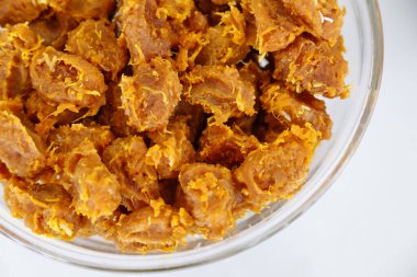 Lezzetli parti şekeri, kutlama şekeri, balkabağı reçeli