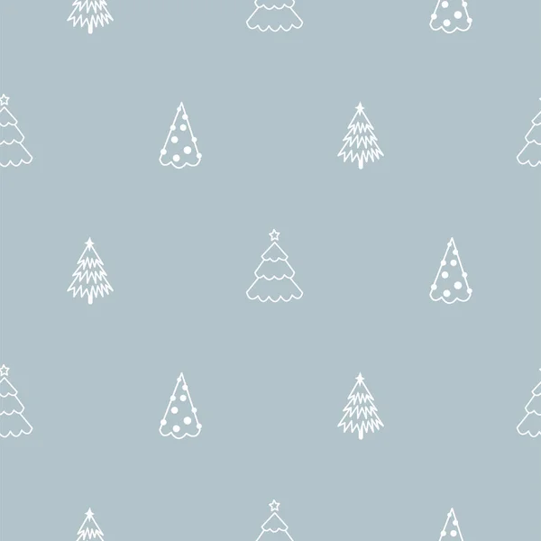 北欧風のシームレスな手描きの森の青のパターン 子供のベクトル抽象的な背景デザインと装飾繊維 カバー パッケージ 包装紙 ベクターグラフィックス