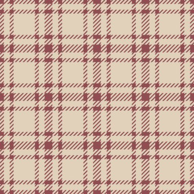 Klasik tüvit desenli sonbahar kumaşı. Geometrik kontrol izi bej ve kahverengi renkte. Klasik İngilizce arka plan Glen ekoseli tekstil moda tasarımı, yün gömlekler ya da mutfak giysileri