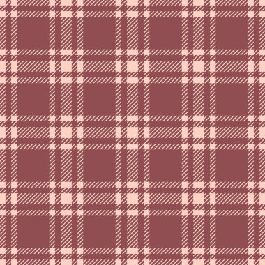 Klasik sonbahar tüvit kumaş deseni. Burgundy ve bej renginde Geometrik kontrol. Klasik İngilizce arka plan Glen ekoseli tekstil moda tasarımı, yün gömlekler ya da mutfak giysileri