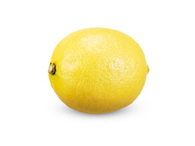 Lemon şeffaf bir arkaplanda izole edilmiş. PNG resmi