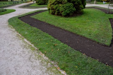 Bahar mevsiminde yeşil çalılar hafif gövdelere ve geniş dallara izin verilirse bahçenin çevreden doğal olarak ayrılması kuraklığa dayanabilir. 