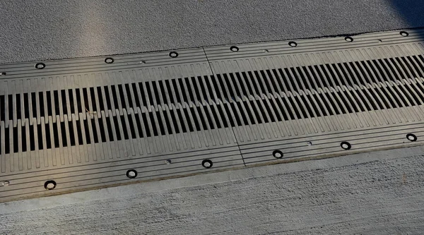 Розширення Металевої Муфти Даху Або Мостової Конструкції Безпечного Єднання Двох — стокове фото
