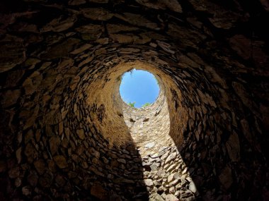 Eski kaledeki turistler kıtlığa düştü. Kuyudan yukarıya, cennetten gelen ışığa. Turistler yaralanmadan önce Orta Çağ 'dan kalma kalenin bir an önce onarılması gerekiyor. aranıyor 