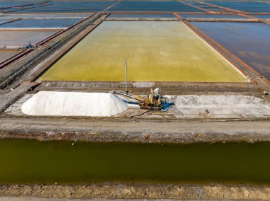 Tuz tarlasında çalışanlar, tuz tarlalarında tuz üretenler.