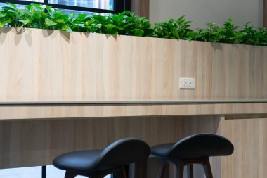 Modern ofis alanı, ofisteki işbirliği yaşam alanı..