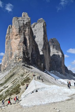Lavaredo 'nun Üç Zirvesi, Dolomitler, İtalya