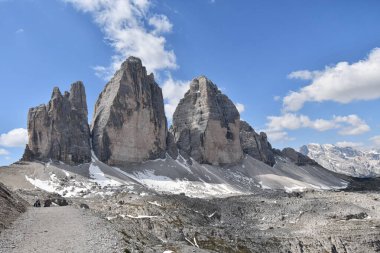 Lavaredo 'nun Üç Zirvesi, Dolomitler, İtalya