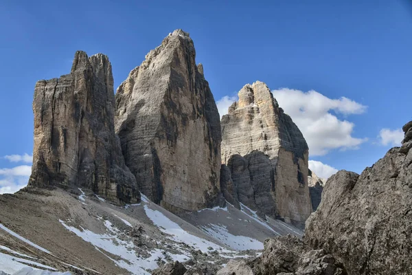 Los Tres Picos Lavaredo Dolomitas Italia — Foto de Stock