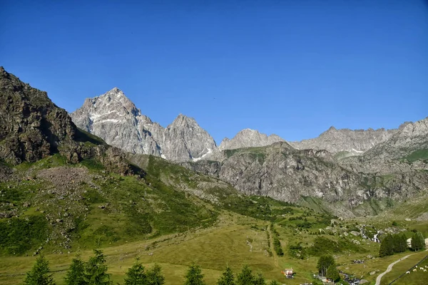 Monviso Mountain Symbol Piedmont Seen Climbing Pian Del — Stock Photo, Image
