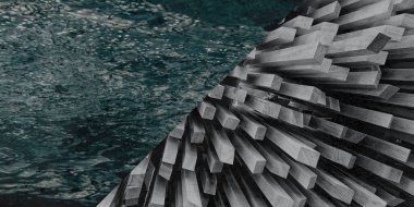 Buruşmuş ve lekeli kağıt dokusu arkaplanı