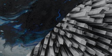 Çember ve küre desenli doku arkaplanı