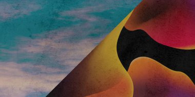 Yanmış ve yırtılmış kağıt dokusu arkaplanı