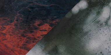 Stucco ve alçılı duvar dokusu arkaplanı