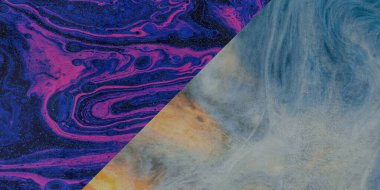 Kabarık ve bulutlu gökyüzü dokusu arkaplanı