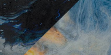 Renkli ve gökkuşağı desenli arkaplan