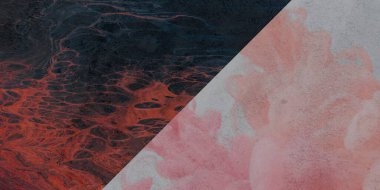 İllüzyon ve gerçeküstü doku arkaplanı