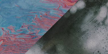 Huysuz ve kırsal doku arka planı