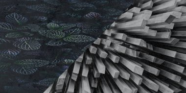 Soyut ve geometrik desenli doku arkaplanı