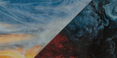 Suluboya yıkama ve fırça darbesi dokusu arkaplanı