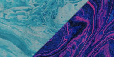 Suluboya yıkama ve fırça darbesi dokusu arkaplanı