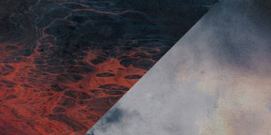 Suluboya yıkama ve fırça darbesi dokusu arkaplanı