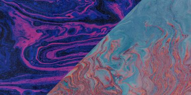 Desenli ve yıpranmış fayans arkaplan deseni