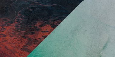 Doğal ve pürüzlü mantar dokusu arkaplanı