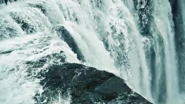 Der Größte Wasserfall Taiwans Taiwan Version Von Nicaragua Falls Shifen — Stockvideo