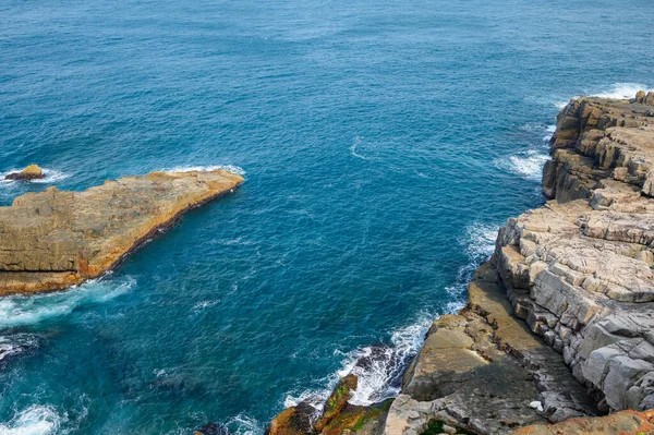 Objevte Longdongovy Dechberoucí Pobřežní Krajiny Dramatic Rock Formations Clear Waters — Stock fotografie