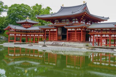 Phoenix Byodoin Tapınağı Salonu, UNESCO Dünya Mirası Alanı. Kyoto yavaş seyahat deneyimi için çok uygun bir yer olmalı. Japonya