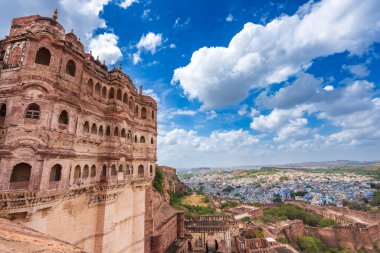Eski Jodhpur kasabasına bakan 