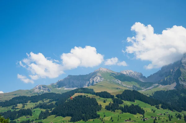 Аделаджа Швейцария Июля 2022 Года Летний Вид Деревню Аделаджа Центр — стоковое фото