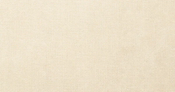 天然白色亚麻布织物帆布纹理背景 — 图库照片