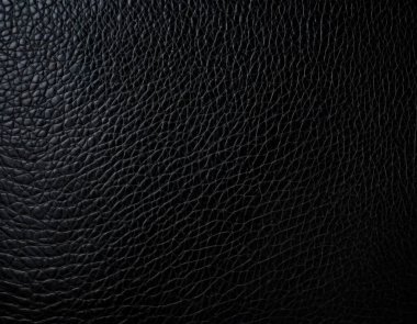 Koyu siyah deri doku.