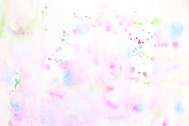 Soyut tasarım rengarenk suluboya lekeler resim resmetme arka plan renkli akvaryum yıkama tasarım duvar kağıdı el boyaması suluboya fırça darbeleri boyalı arka plan 