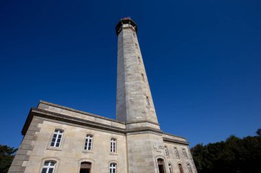 Phare des baleines, balina deniz feneri, ile de Re adası, Biscay körfezi, charente marine, France, mimar Leonce Reynaud, yıl 1850