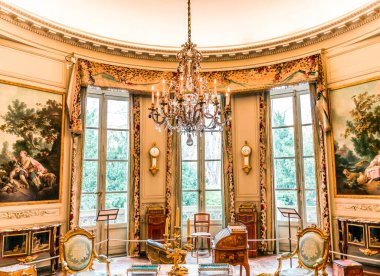 PARIS, FRANCE, ARALIK 01, 2022: Nissim de Camondo Müzesi, Paris, Fransa