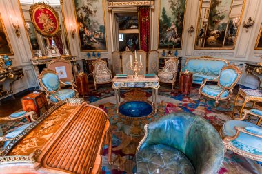 PARIS, FRANCE, ARALIK 01, 2022: Nissim de Camondo Müzesi, Paris, Fransa